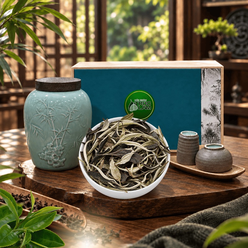 Bạch Trà Mẫu Đơn Trúc Lâm Bạch Trà Mẫu Đơn Trúc Lâm