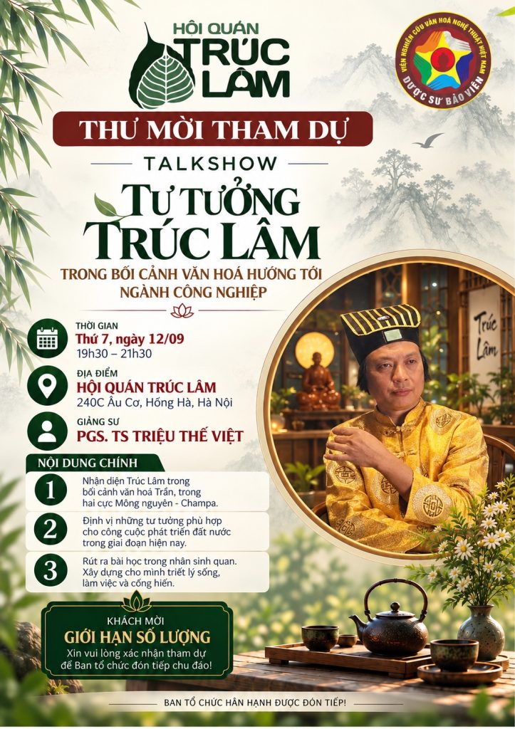Talk Show “Tư tưởng Trúc Lâm trong bối cảnh văn hóa hướng tới ngành công nghiệp”