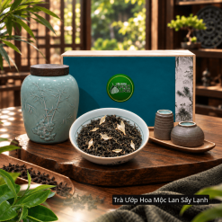 Trà hoa ướp hoa mộc lan sấy lạnh